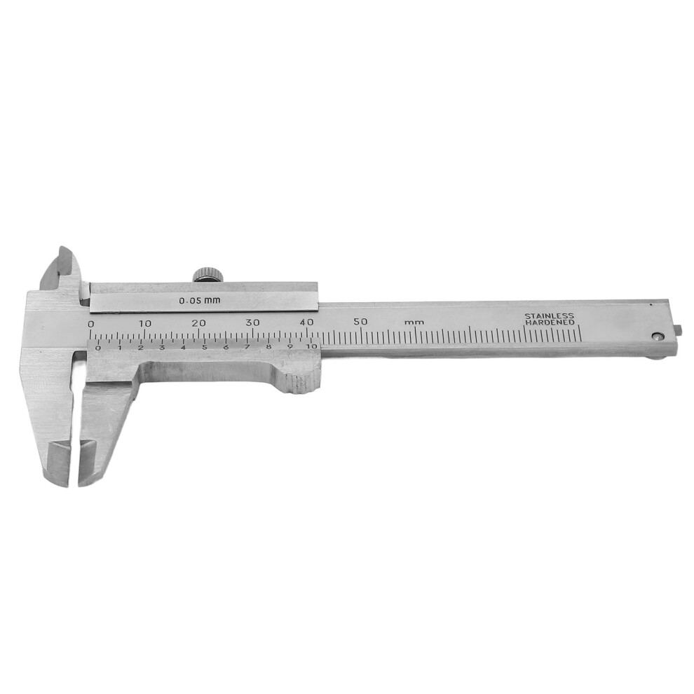 Vernier Caliper 050Mm Stainless Steel Accuracy Dual Scale Measuring Tool For Jewelry And Coins 9187378368794