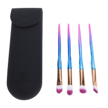 Kosmetik-Lidschattenschwamm Unicorn Augen-Make-up-Pinsel zum Schattieren oder Verblenden, hochwertige synthetische Borsten,