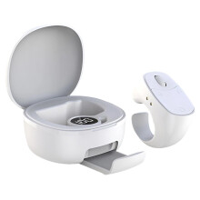Wireless Remote Control With NonSlip Stand, Scrolling, Tablets and Cameras, White