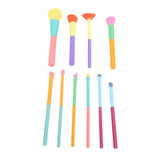 Kit de maquillage professionnel, poils doux et confortables, vegan et non testé sur les animaux, ensemble de pinceaux de maquillage, poils