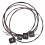 4Pcs Soft Fluorocarbon Strings for Soprano/Concert Ukuleles TX‑3 8