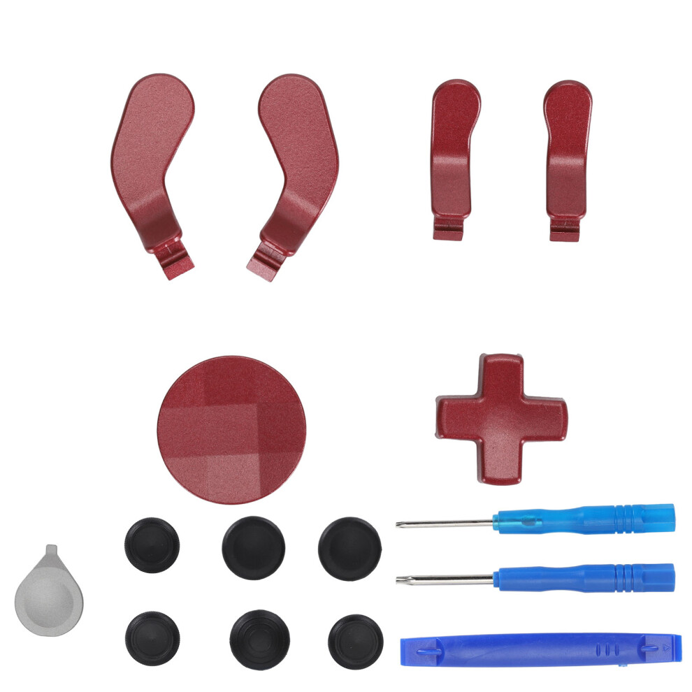 Customizable Elite Controller Upgrade For Xbox One Elite Series 2, Replacement Interchangeable Hair Trigger Locks With Stainless Steel Paddles, Magnet 9012494977455