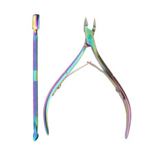 Kit de manucure professionnel, coupe-cuticules affûtés en acier inoxydable, poignées ergonomiques pour un confort optimal, nettoyage facile pour