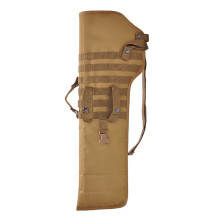 Shotgun Rifle Scabbard Shoulder Bag For Hunting Soft Gun Case Khaki MultiFunction