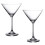 Cocktail Glasses 2Piece Set Clear Glassware Smooth Surface Easy to Clean Goblets 1