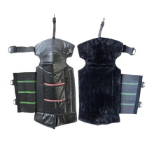 Motorcycle Leg Warmers with Winter Knee Protection, Windproof Thermal Pads for Cycling and Skiing