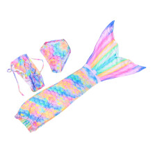3 Stück Kinder Bikini Set Polyester Mädchen Schwimmhose Badeanzug 140 cm