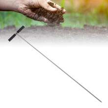 Stainless Steel Soil Probe 32-48 Inch Adjustable Underground Ground Rod
