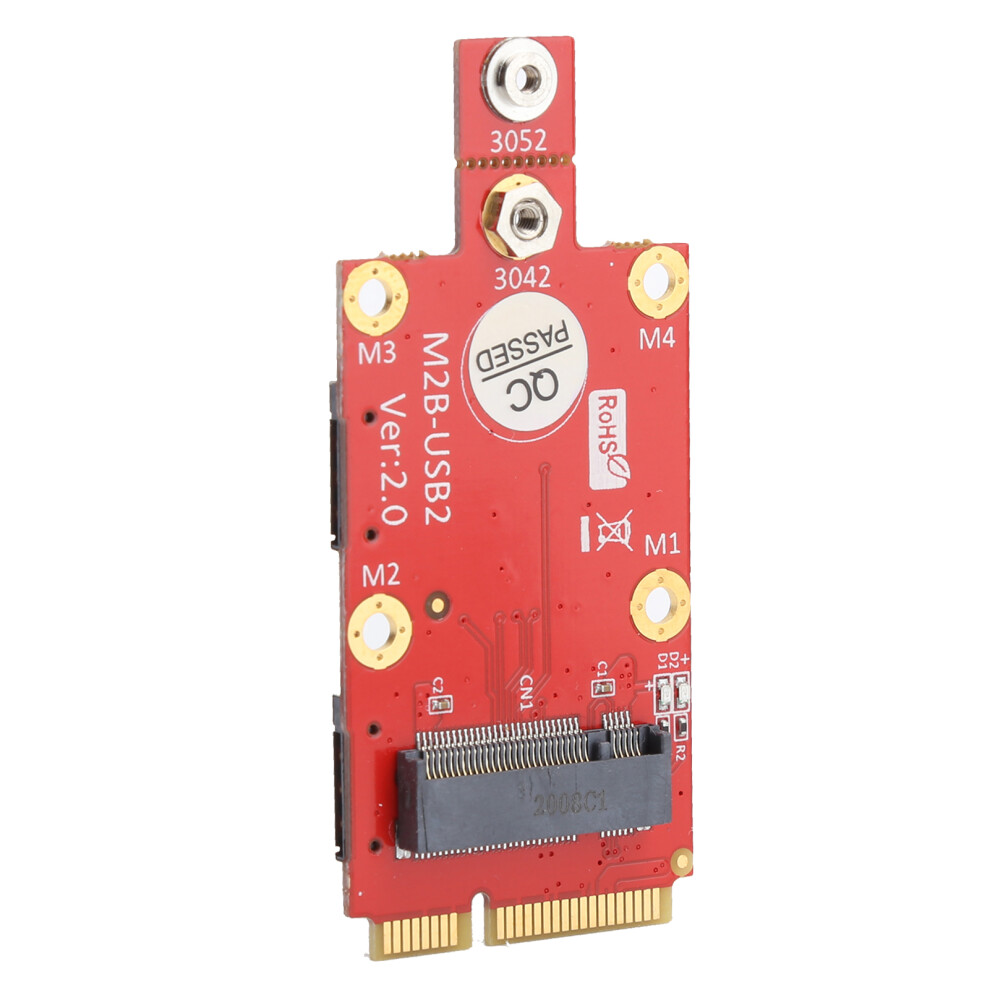 M.2 To Mini Pcie Adapter With Dual Nano Sim Card Slots Complete Screwdriver Kit 9311379012916