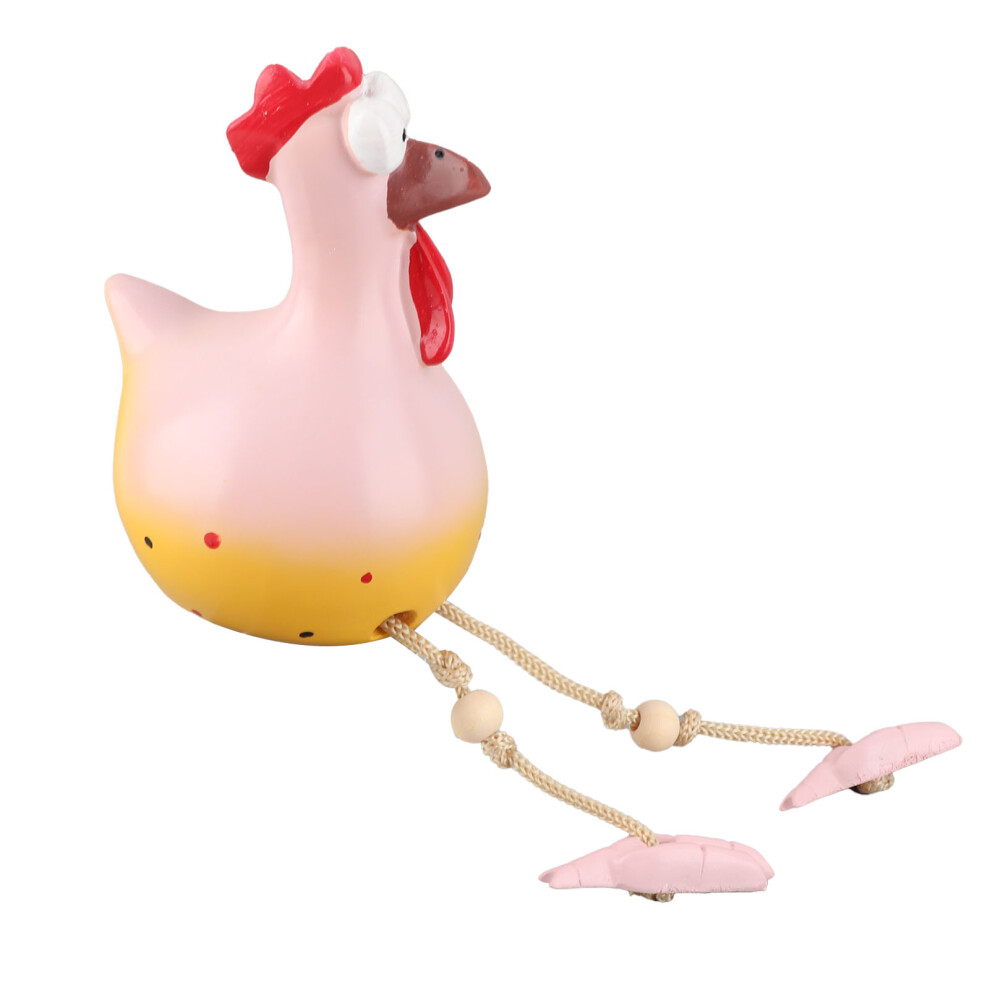 Garden Ceramic Chicken Decor Resin Figurine 13x25 cm Home Ornament-image-OPC-PQ98Q72-NEW