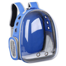 Breathable Pet Backpack Carrier for Cats and Dogs with Space Capsule Design for Travel