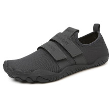 Snearker Mesh Breathable Wrestling Shoes Women Lightweight Boxing Shoes Men NonSlip Bodybuilding Shoes Grey UK 7.5