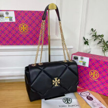 (Black) Classic Quilted Diamond Crossbody Bag Shoulder Bag