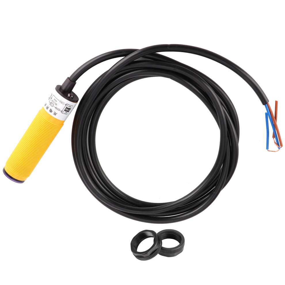 Infrared Obstacle Avoidance Sensor Adjustable Detection Distance Photoelectric Sensor Industrial Sensor Diffuse Reflection Three Wire Output Dc Power 9482828235979