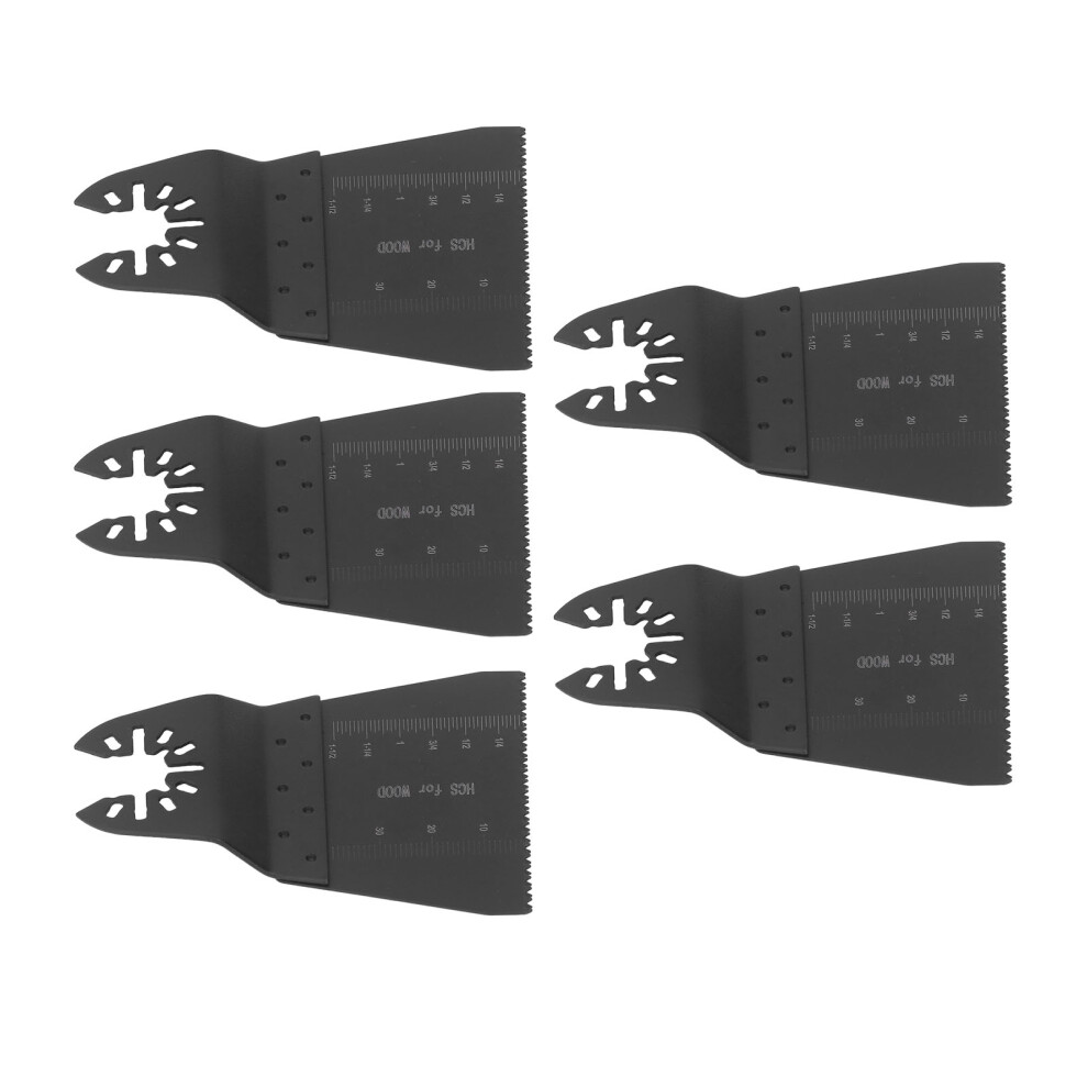 5 Pcs 65Mm Oscillating Multitool Saw Blades High Carbon Steel For Wood & Plastic 4981375265705