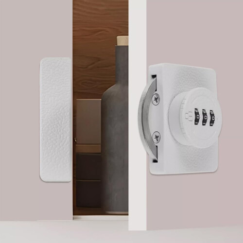 Thread Tubular Cam Lock, Security Mailbox Lock, With Different Keys, White Finish, For Mailbox, Cabinet, RV Storage 2