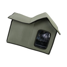 Waterproof Oxford Fabric Dog Shelter Pet Nest-grass green