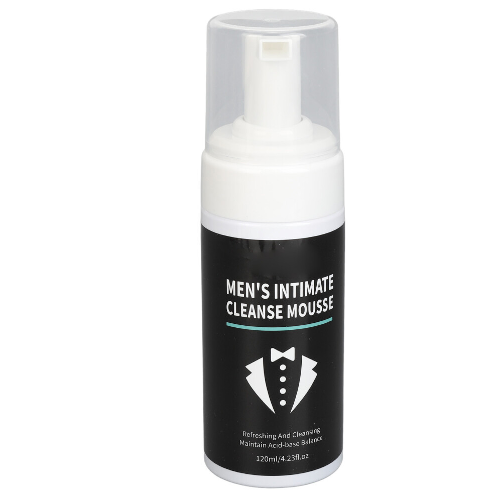 Men's Intimate Cleanser, Soothes and Refreshes with Botanical Blends, pH Balanced Foaming Wash for Sensitive Skin, Maintains Hygiene Using Tea Tree