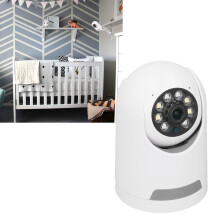 Monitor per neonati wireless da 3MP con visione notturna, comunicazione bidirezionale, portata lunga