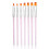 Σετ βουρτσών νυχιών UV Gel Premium Nail Art, διπλής όψης, εργαλεία διάστιξης νυχιών με 1