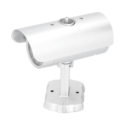 Solar Powered Dummy Surveillance Camera, High Quality Material For Longevity, Compact Design Easy To Install, Indoor Outdoor Usage, Technical Support 1