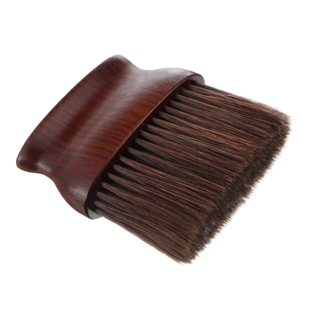 Barber Hair Cleaning Brush with Ergonomic Grip and Nylon Bristles for Dust Removal at Home or Salon