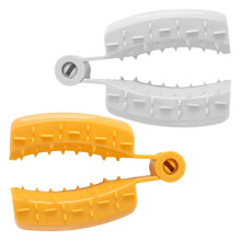 Finger Guard 2Piece Ergonomic Cutting Protector, NonSlip Chop Guard For Safe Veggie And Fruit Slicing, Dishwasher Safe