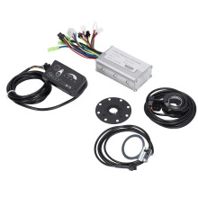 15A Electric Bike Speed Controller Kit for 250W Motors, Compact 83x53x31mm