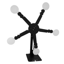 Ferris Wheel Target Metal Shooting Target Stand Outdoor Precision Device Magnetic Portable Adjustable Steel Practice Aid