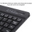 Colorful Backlit Bluetooth Keyboard 180mAh, Thin, 10m Wireless 10