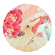 Chinese Paper Umbrella with Elegant Traditional Patterns for Wedding, Photography, Dance and Party