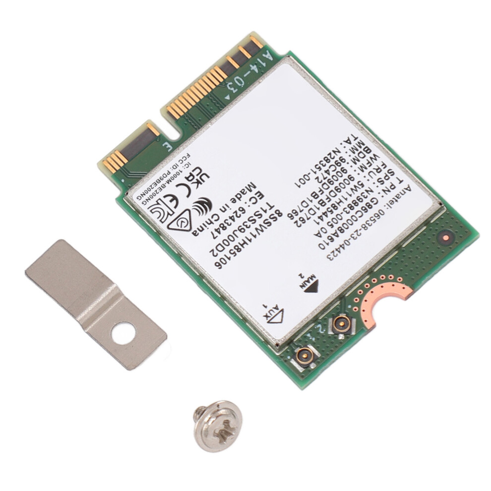 Wifi 7 Card 2.4G/574Mbps 5G/2400Mbps 6G/5800Mbps Mu Mimo 4951381319525