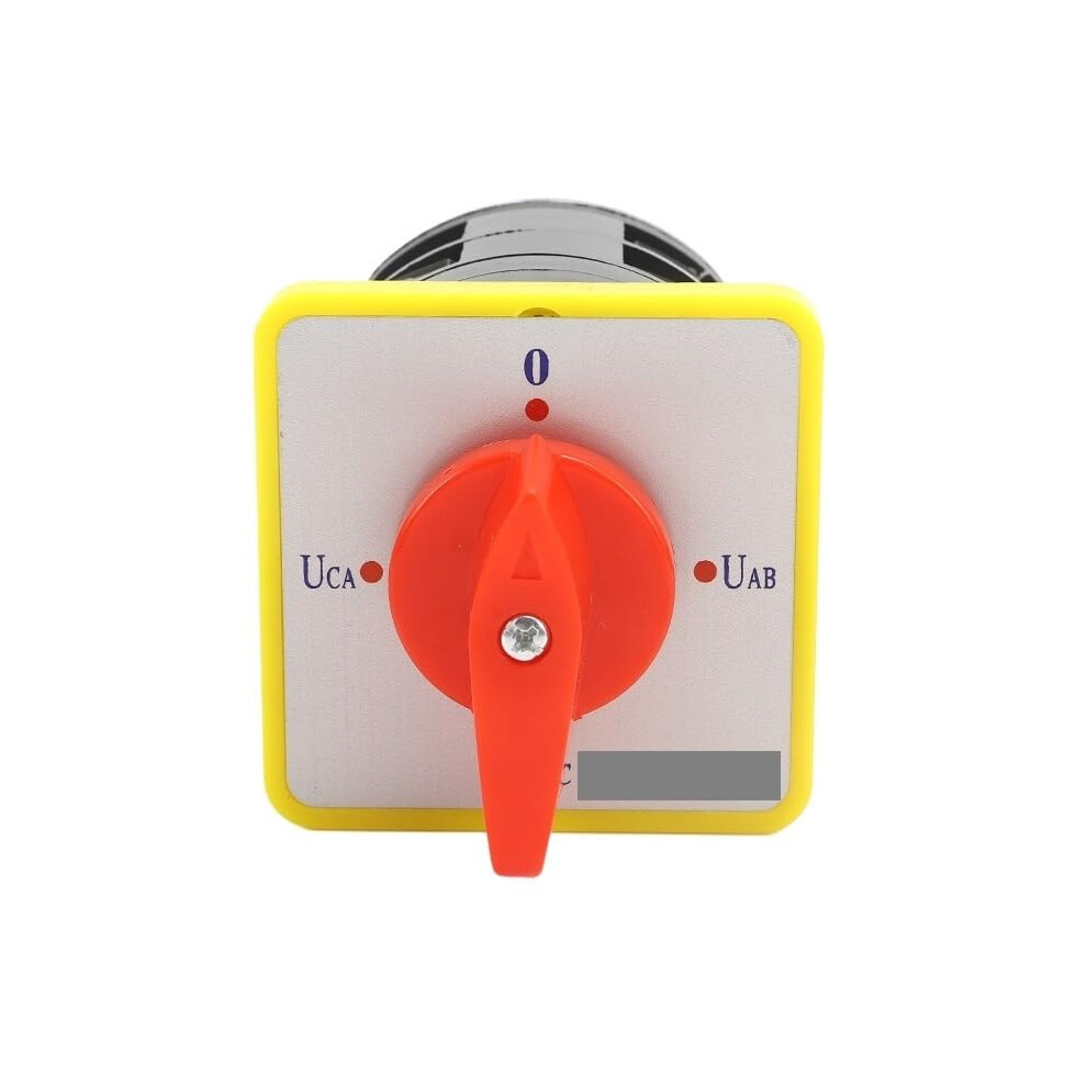 Rotary Cam Switch 16A 4 Position Voltmeter Changeover Electrical Selector With 8 Screw Poles 9382693292797