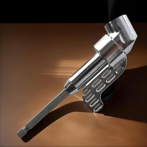 Right Angle Drilling Adapter 105 Degree Angled Flexible Bit Attachment Power Tool Accessories Tight Spaces 1