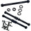 Bicycle Axle Adapter For MTB Trainers Adjustable Length M12xP1.5 Thread Universal Compatibility 4