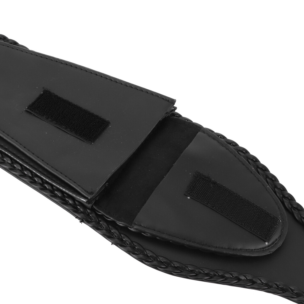 Motorcycle Fuel Tank Cover Bag For Xl 883 1200 48 Pu Leather Braided Edge 5071379025173