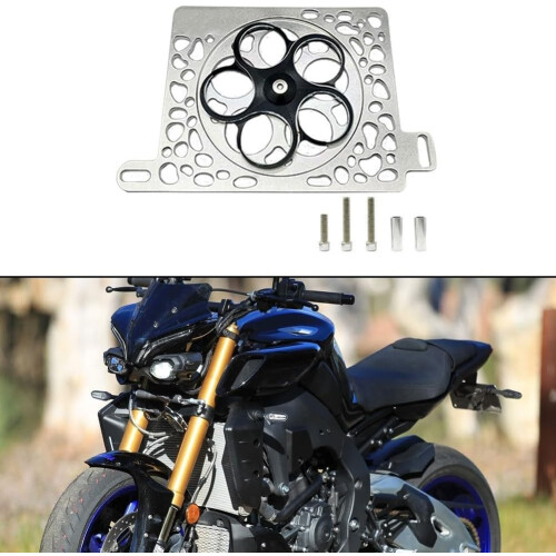 CNC Radiator Cover Windmill V1 V2 Car Performance Upgrade 1
