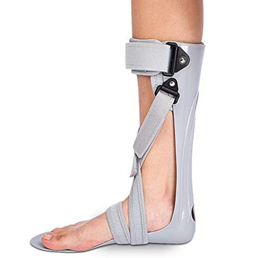Ankle Foot Orthosis for Foot Drop Support, Pain Relief Brace for Left Leg, Adjustable Lightweight