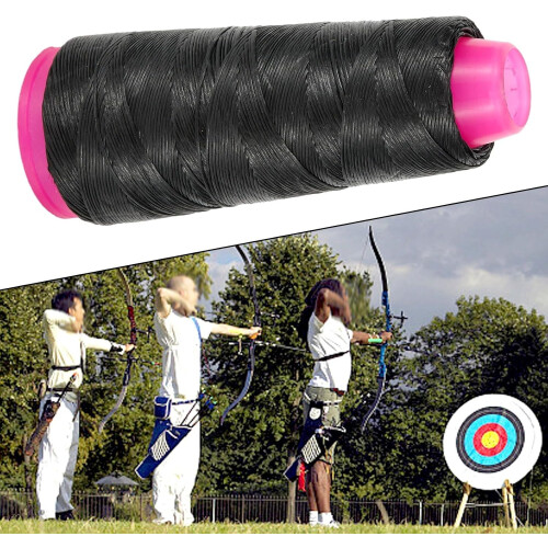 Strength Bowstring Material for Recurve and Longbow String Making Kit Black 1