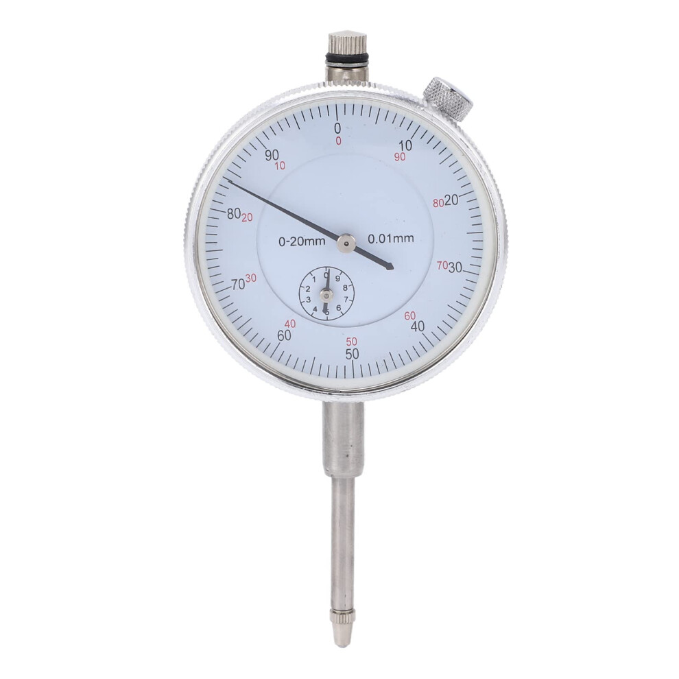 Accuracy Mechanical Dial Indicator 0.01Mm Precision Pointer Gauge 020Mm For Machining 9187378372418