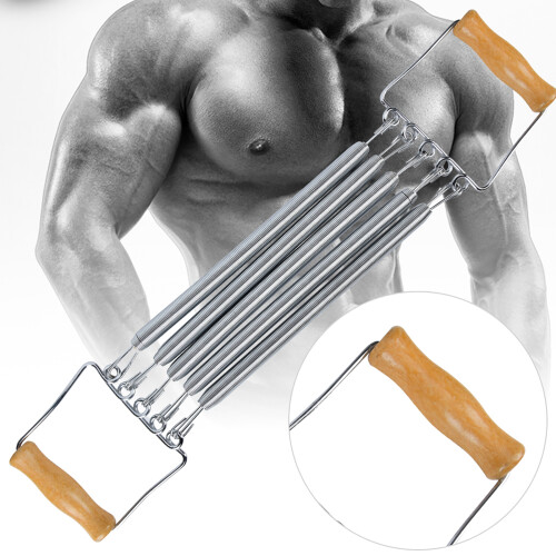 Holzgriff Abnehmbare Feder Brust Expander 2