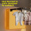 Radiator Drying Rack Retractable Foldable Metal Frame Adjustable 4070cm for Towels and Clothes 3