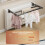 Radiator Drying Rack Retractable Foldable Metal Frame Adjustable 4070cm for Towels and Clothes 2