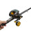 USB-wiederaufladbare Baitcastingrolle aus 3