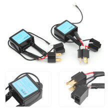 2pcs LED Error Free Decoder for H4 Headlights, 12V, 35-55W