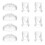 Extractor Accessories Breast Pump Parts Replacement Bottles Dishwasher Safe Universal Compatibility 1