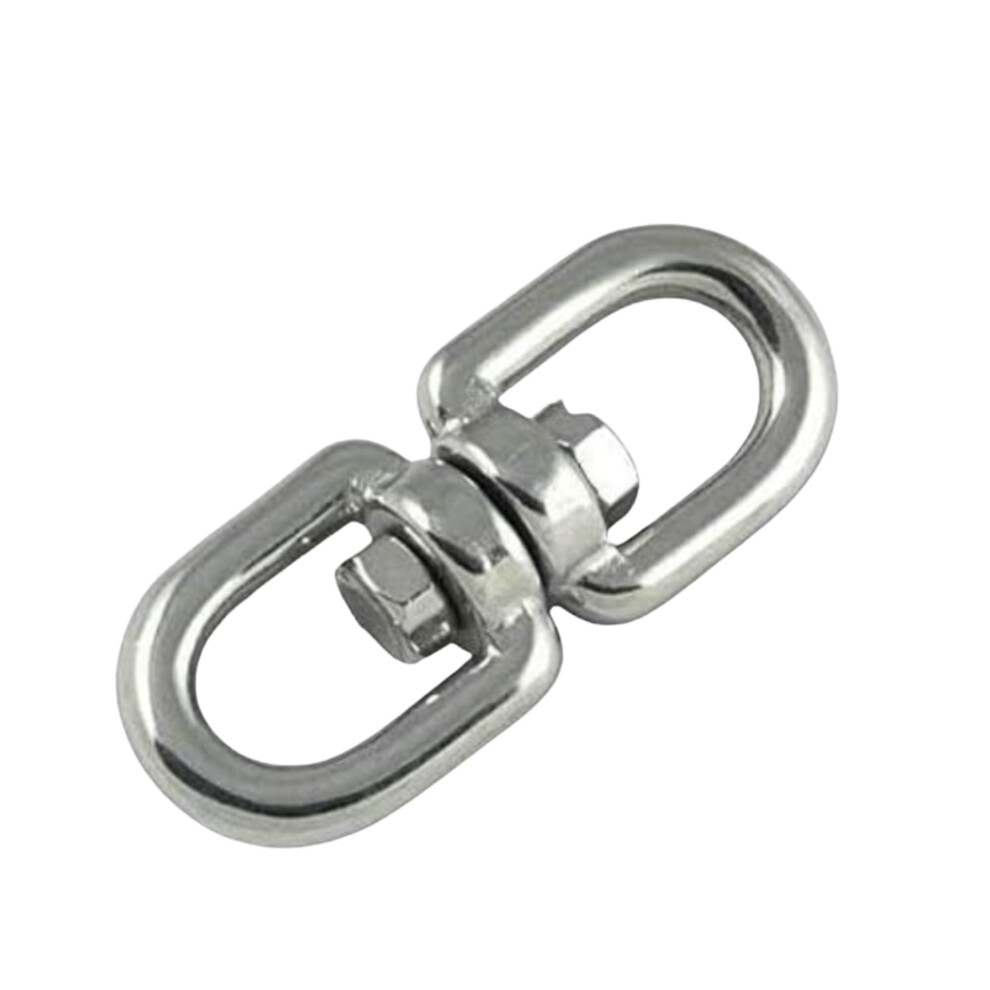 316 Stainless Steel Anchor Swivel Eye Connector 13Mm 1/2 Inch Marine Grade Corrosion Resistant 9382693156334