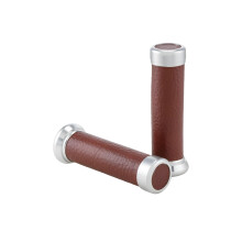 Faux Leather Handle Grips 130mm for Vespa ET2 ET4 LX Primavera Sprint – Ergonomic Easy Install