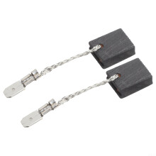 2 Pack Angle Grinder Carbon Brushes 316055220 for WEP 15150, 6x12.5x15.3mm Exact Fit Replacement