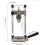 Portable Drilling Guide Hammer Stand Bench Drill Press MultiAngle Bracket For Electric Drill 45 Degree Adjustable 5
